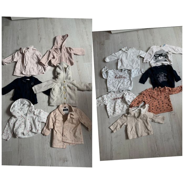 (Gros) lot vêtements bébé fille 9 mois très bon etat