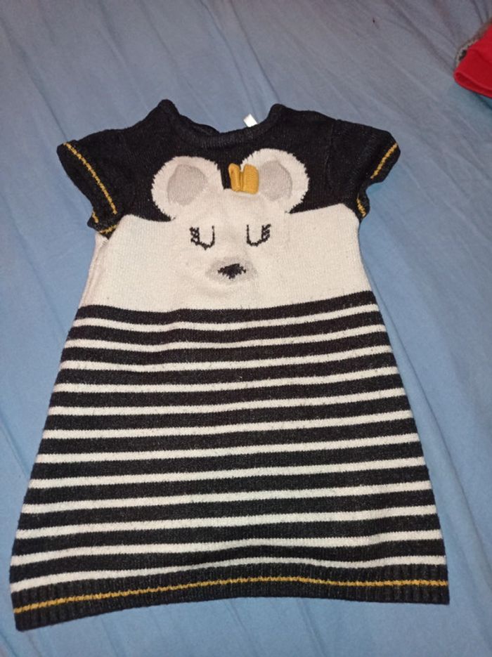 Robe chaude sans manches 12 mois
