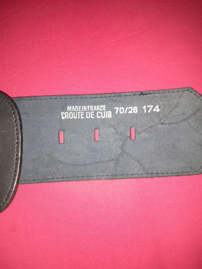 Ceinture bleu marine - photo numéro 4