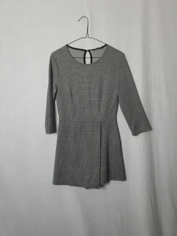 Combishort pied de poule bershka