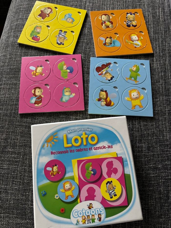 Mon premier Loto Cotoons en très bon état - photo numéro 2