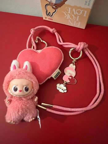 Labubu pin for love- secret +pendant