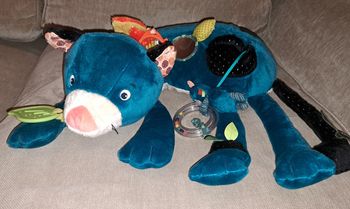 Peluche eveil zimba la panthère