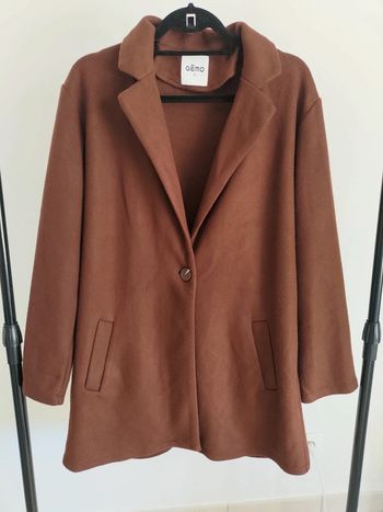 Gemo manteau marron 42