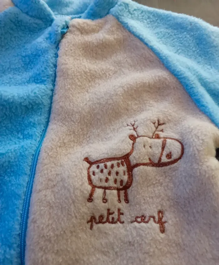 Lot 2 pyjamas polaire mixte 6 mois - photo numéro 7