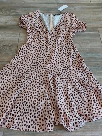 Belle robe tachetée sheilay taille S neuve