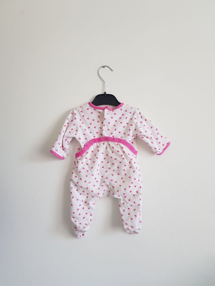 Pyjama en velours taille 1 mois - photo numéro 4