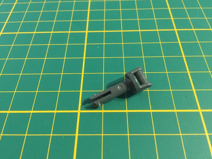 Support lance-tuyau 2 30611980 pièce détachée Playmobil 4820 Camion de pompiers grande échelle #A61 - photo numéro 2