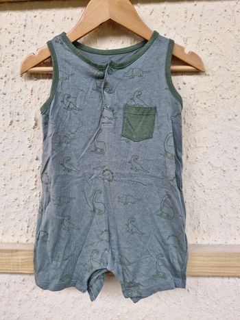 Combishort garçon.  Mot d enfant 