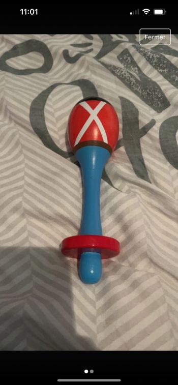 Maracas en  bois