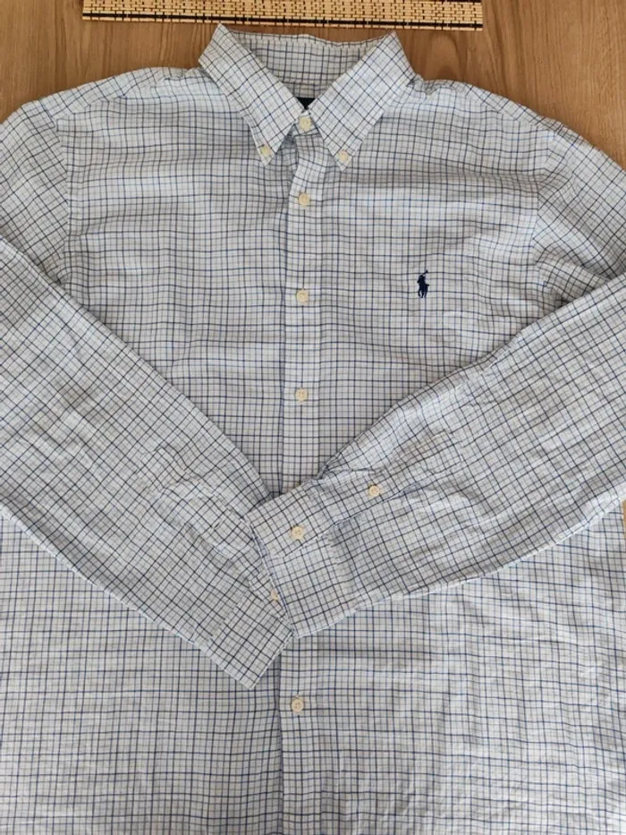 Chemise manches longues a carreaux homme taille xl Ralph Lauren - photo numéro 2