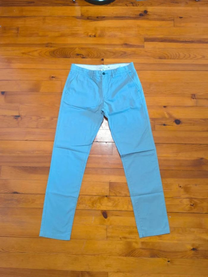 Chino H&M - Slim Fit - Taille 42 W32 - Gris clair - photo numéro 2