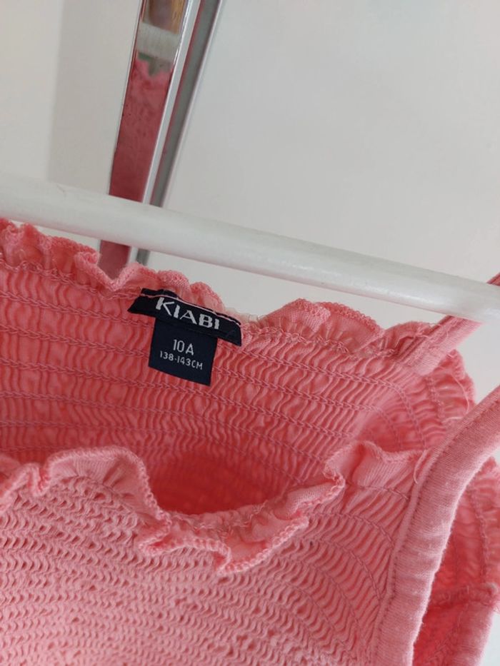 Débardeur fluide rose 10 ans - photo numéro 2