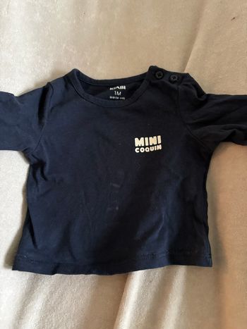 t shirt kiabi 1 mois