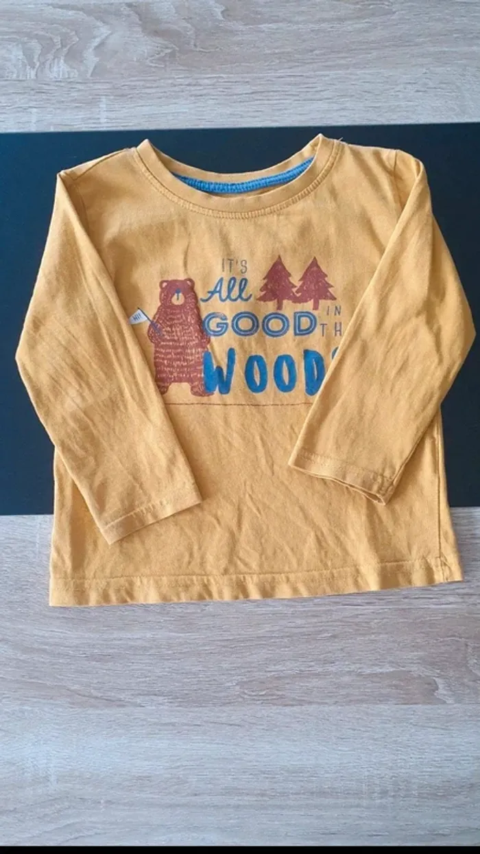 Tee-shirt manche longue 18-24 mois