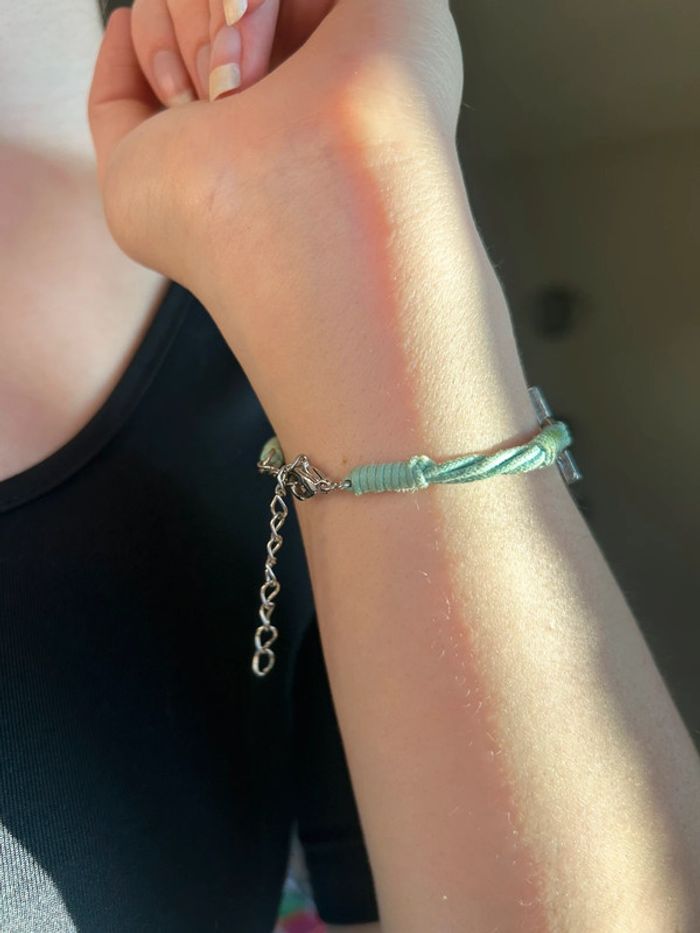 Bracelet bleu - photo numéro 4