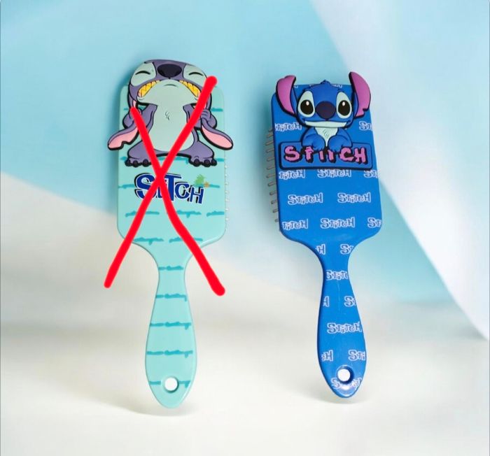 💥Grande brosse cheveux Disney Stitch
