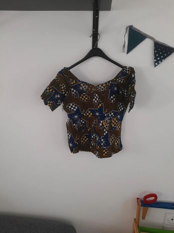 Top taille basse wax