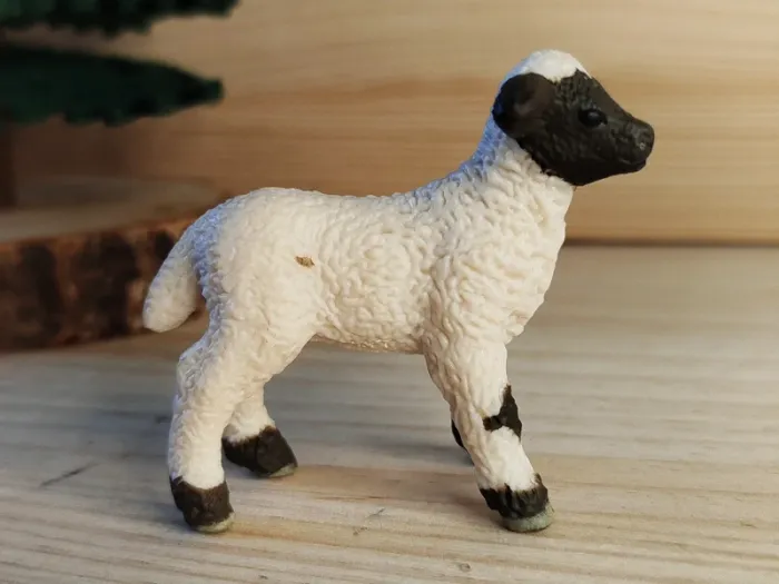 Schleich McDo Agneaux a tête noire Figurine animal de la ferme - photo numéro 2