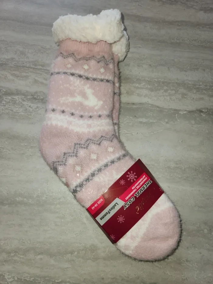 Chaussettes fourrée
