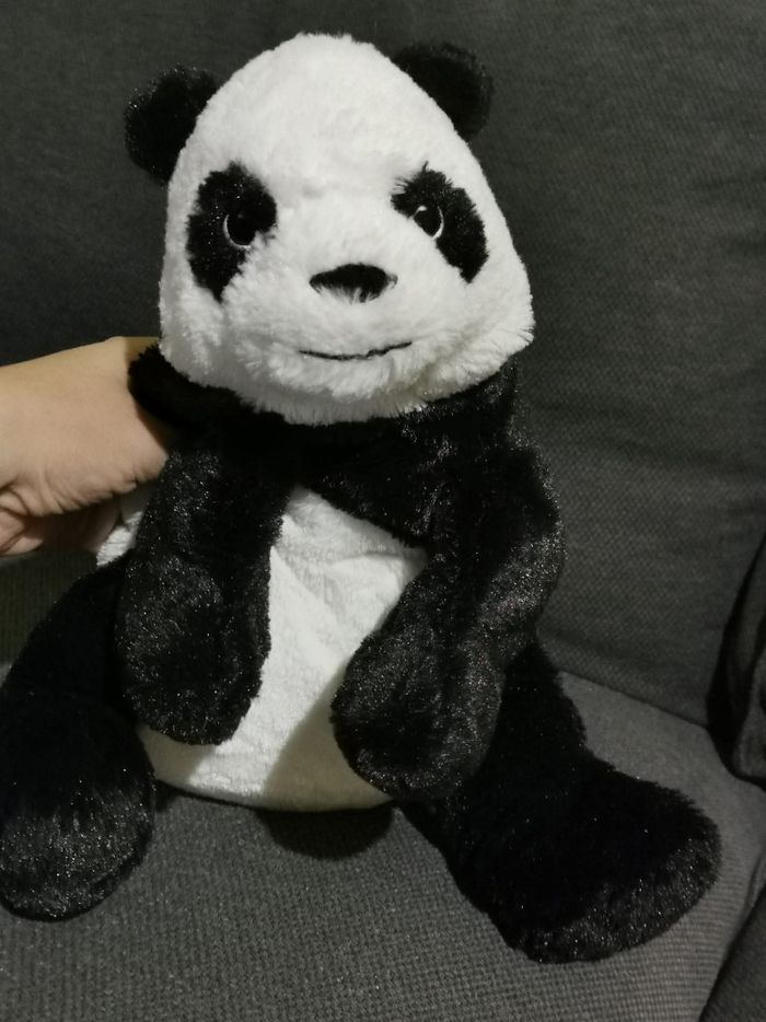 Peluche panda maman er bébé - photo numéro 5