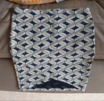 Jupe crayon bicolore