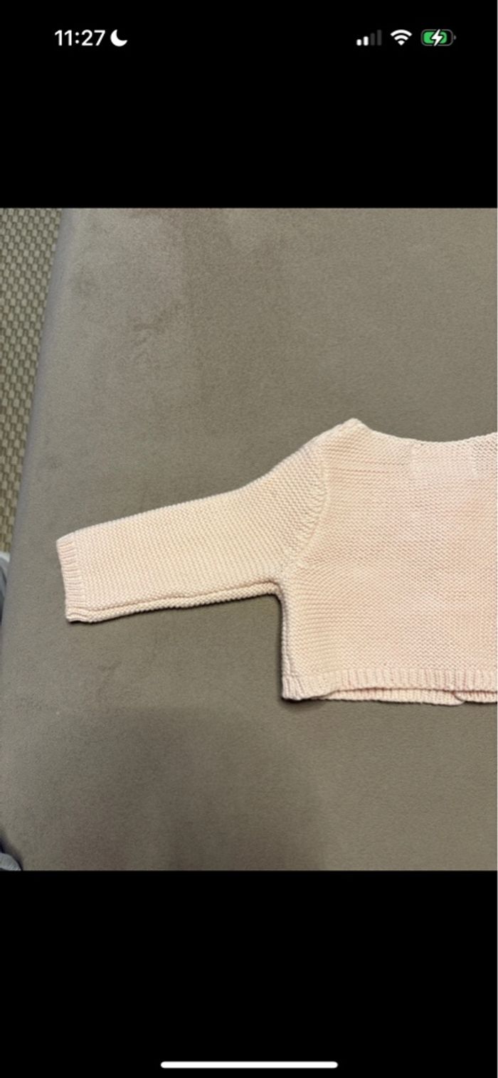 Pull rose bébé fille - Primark 3.4kg / Naissance - photo numéro 4