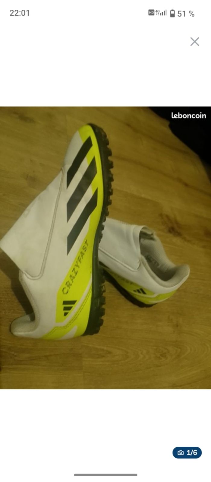 Chaussures de foot salle - photo numéro 5