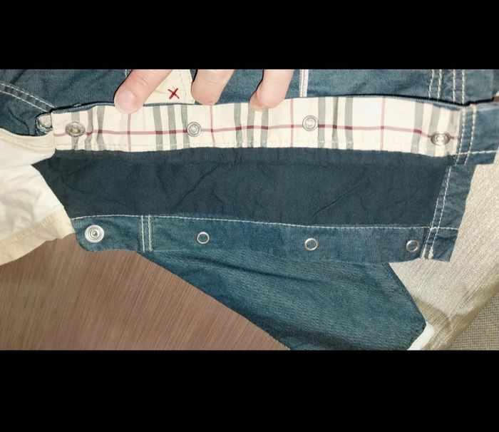 Veste / trench / blouson en jean Neuf by Burberry mixte 12 mois - photo numéro 15