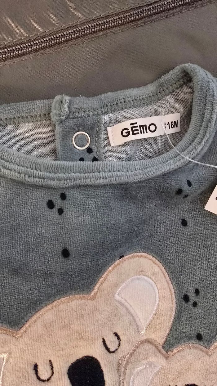 (Neufs non portés) 🏷🏷🥰😍💙 deux  pyjamas 18mois garçon 😍💙🥰 - photo numéro 4