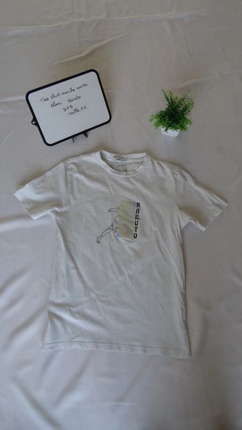 Tee shirt blanc Naruto