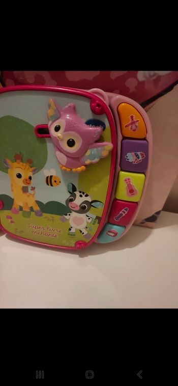 Livre interactif vtech bébé