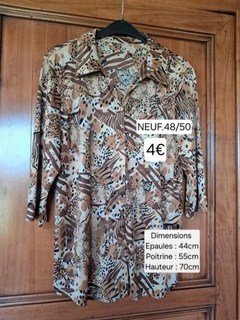 Chemise NEUVE pour femme taille 48 / 50