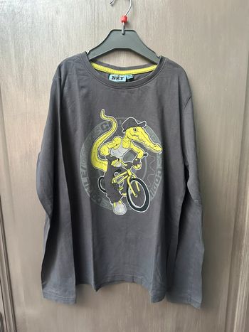 T-shirt NKY 12 ans gris