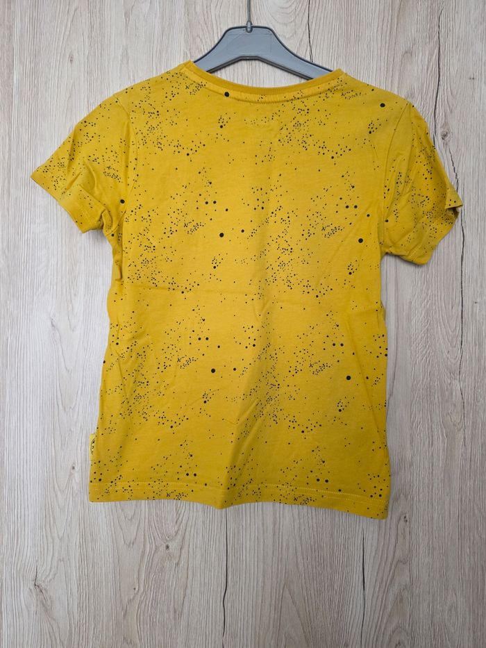 TEE-SHIRT GARÇON BATMAN RÉVERSIBLE CHAUVE-SOURIS COULEUR NOIR ET ARGENTÉ TAILLE 6/7 ANS - photo numéro 2