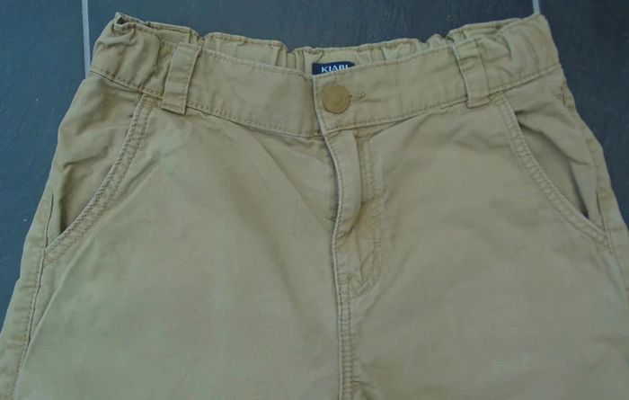 Joli bermuda marron clair garçon 10 ans (138-143 cm) - photo numéro 2