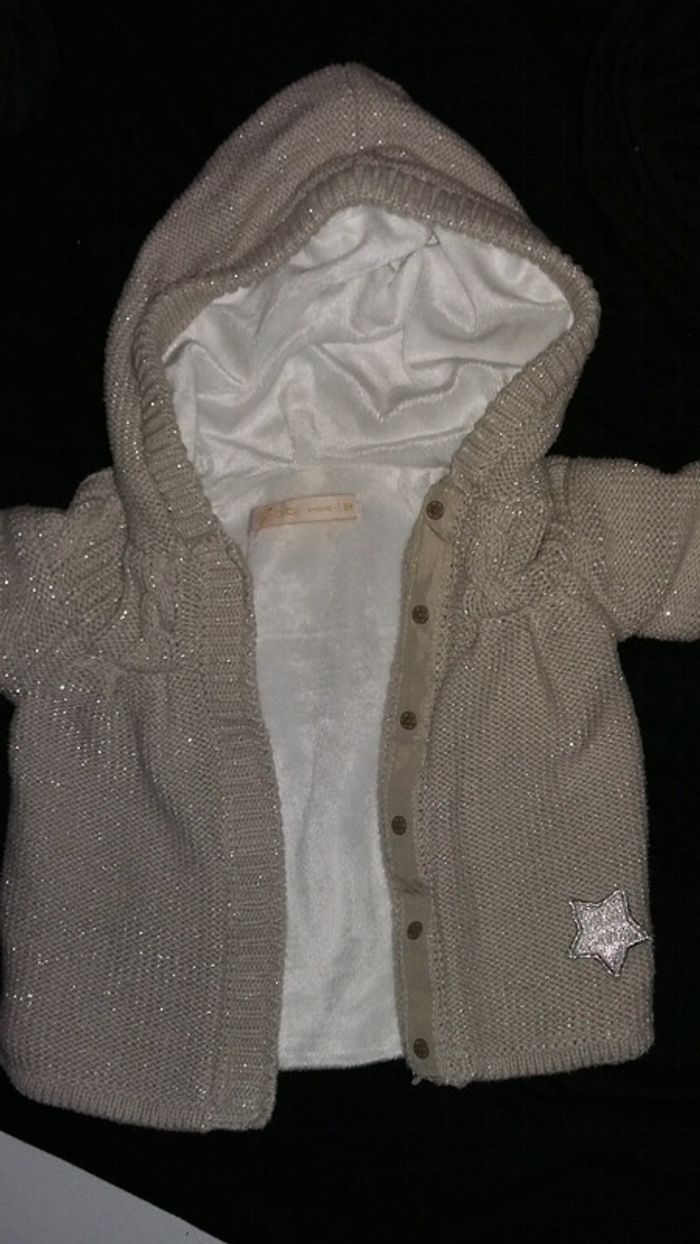 Gros gilet en laine - photo numéro 2