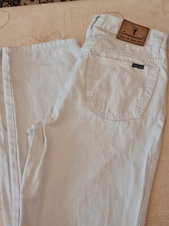 jeans beige hommes taille Greenwood coupe droite taille 142