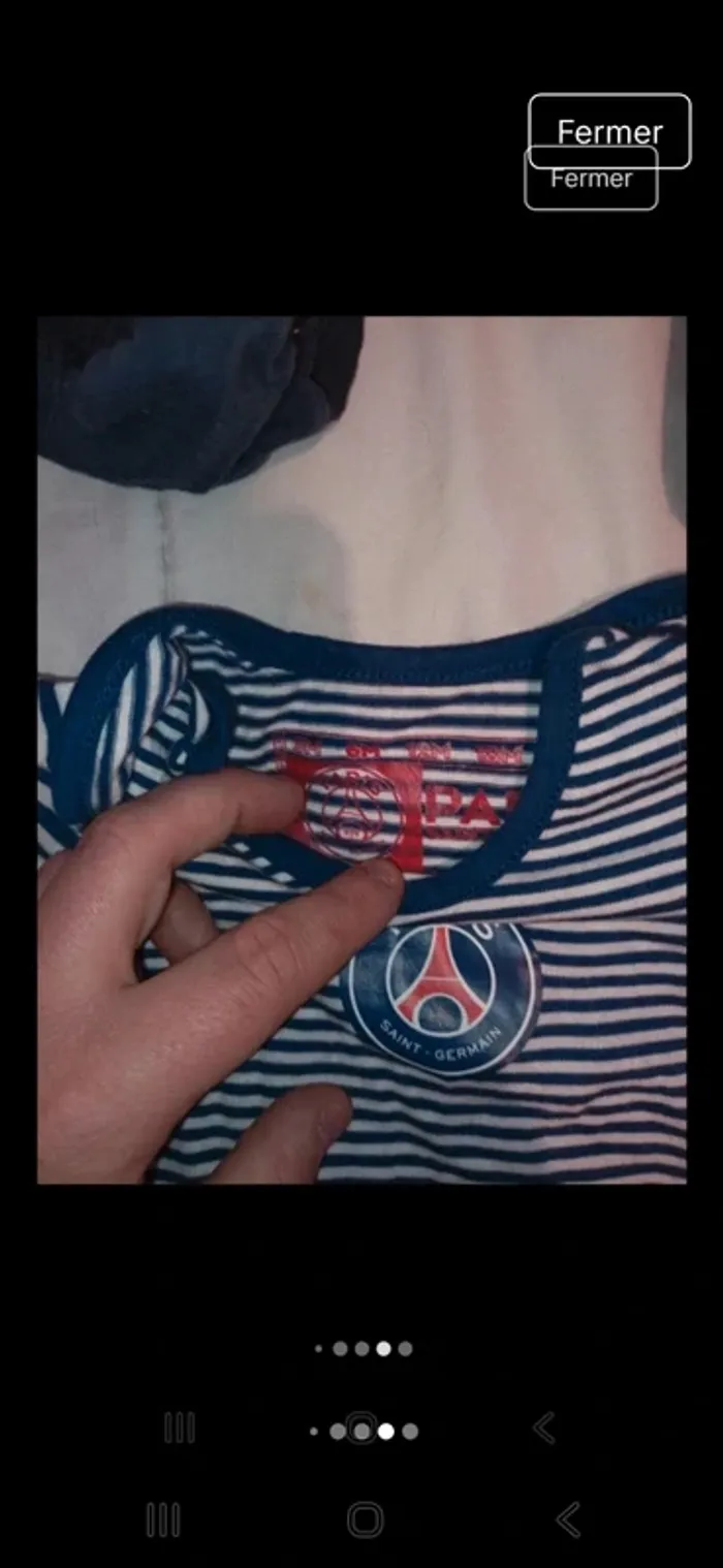 Gros lots de vêtements Paris Saint-Germain - photo numéro 19
