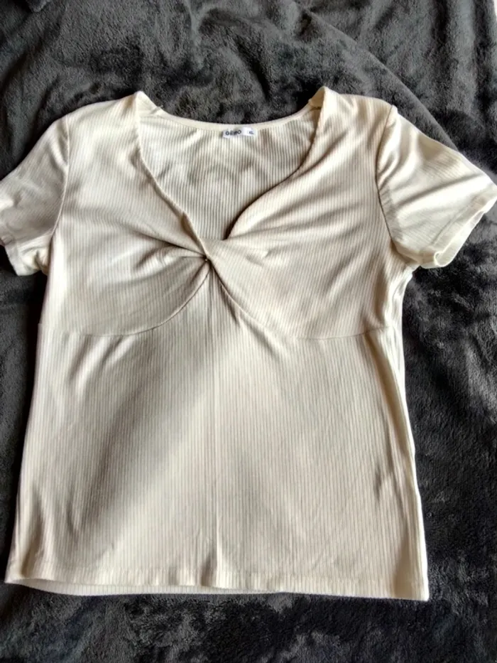 Top court manches courtes grande taille 42/44 (A228)