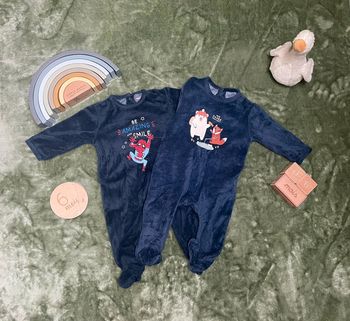 Lot de 2 pyjamas dors bien