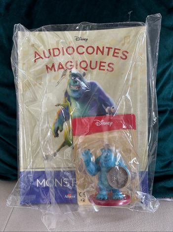 Figurine + Livre Monstres & Cie n 22 Audiocontes Magiques Disney Altaya
