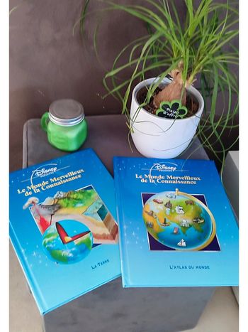 Disney Le monde merveilleux de la connaissance : la Terre et l'Atlas du monde