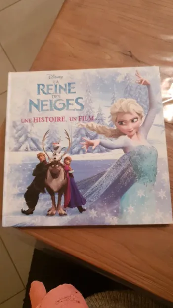 Livre + DVD La reine des neiges