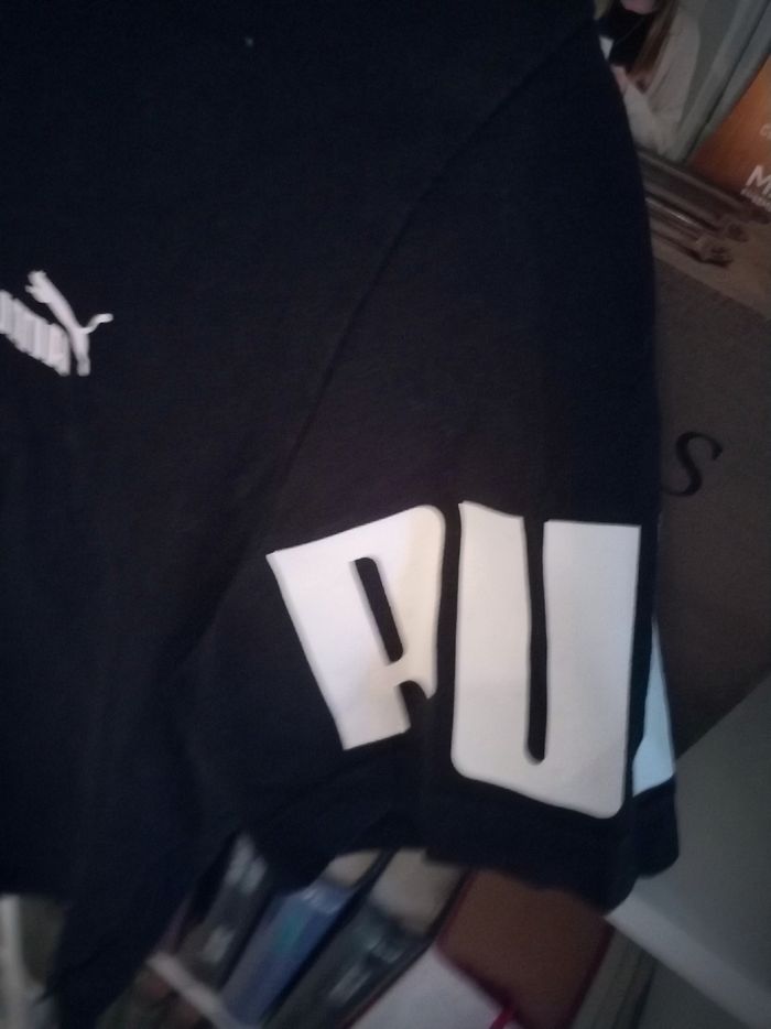 Tee shirt "Puma" XS 100% coton en très bon état - photo numéro 3