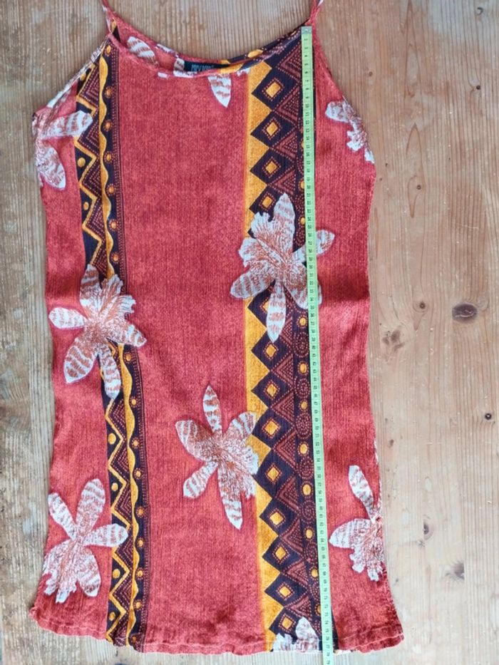 Tunique à bretelles colorée – Taille 3 – TBE - photo numéro 6