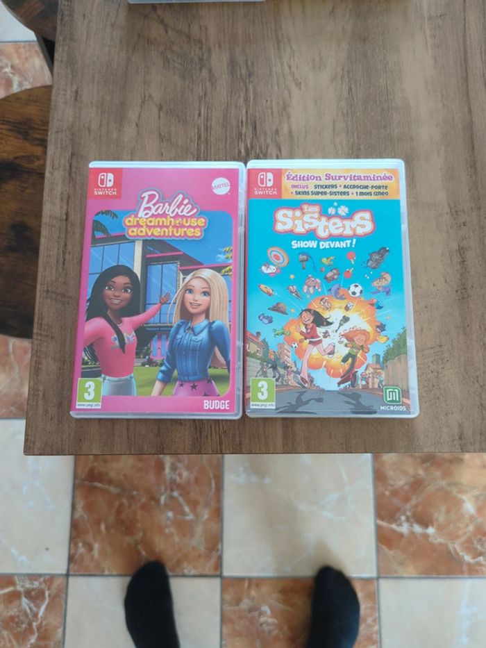 2 jeux Switch