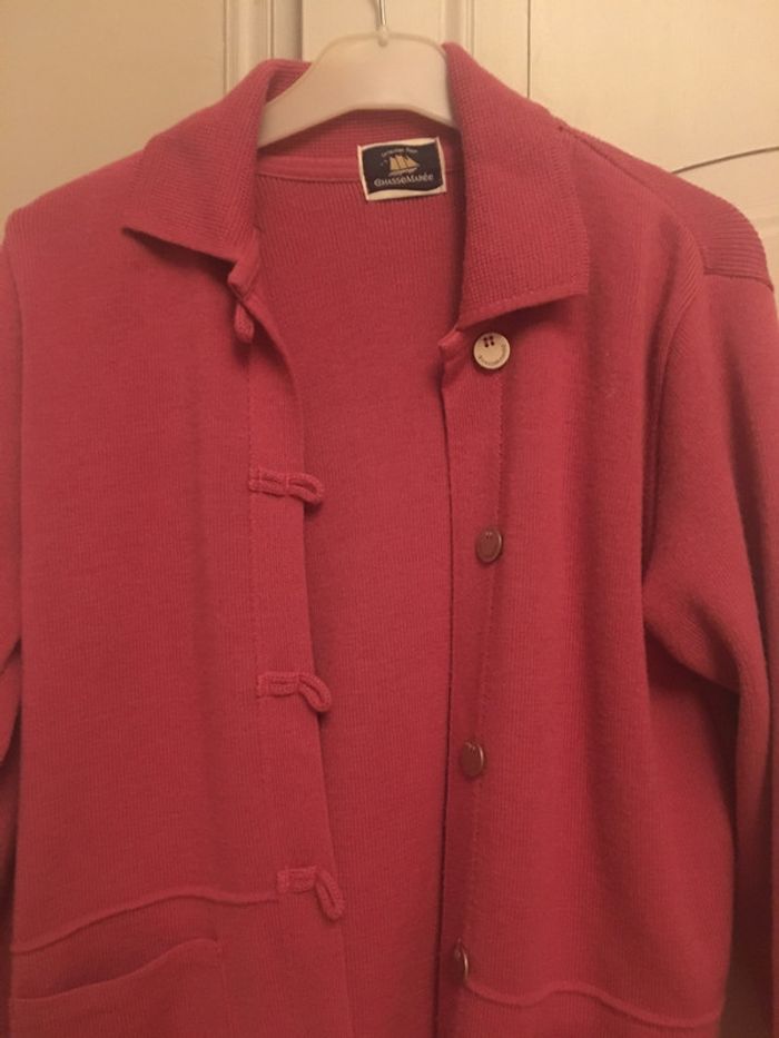 Gilet marin rose Le Chasse Marée - photo numéro 2