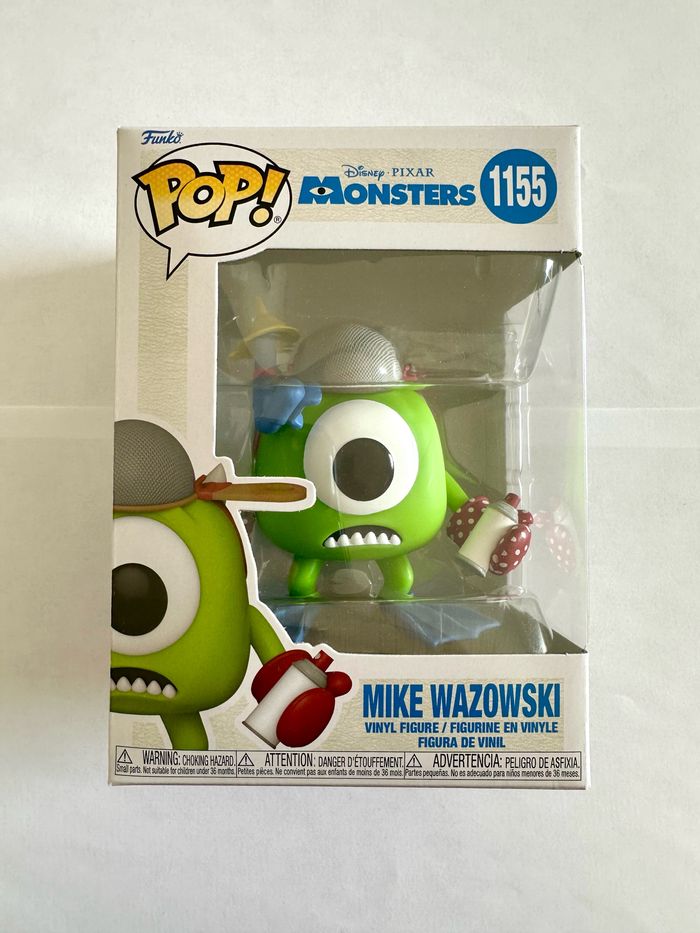 Figurine Funko Pop Mike Wazowski numéro 1155 Monsters Disney Pixar