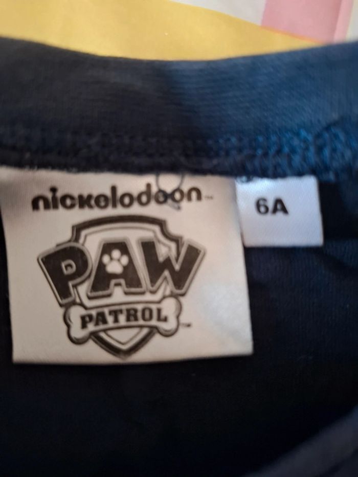 Tee shirt manches longues Pat patrouille 6 ans - photo numéro 2